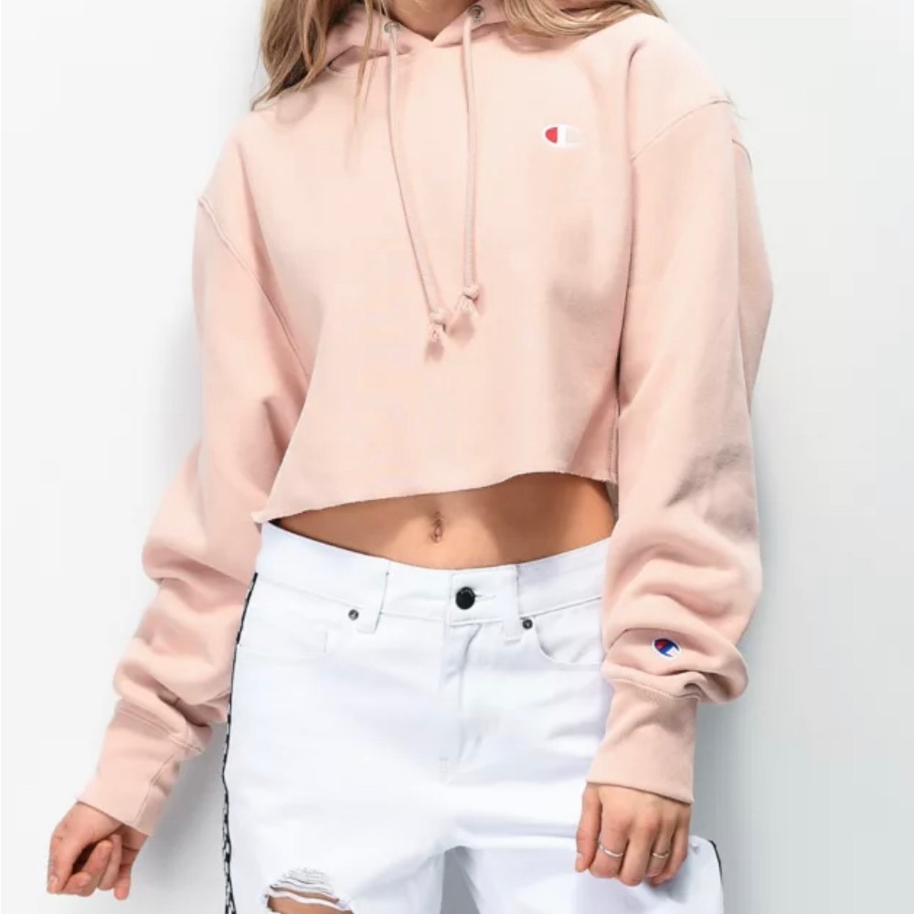 Champion Reverse Weave Almond Crop